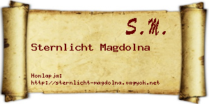 Sternlicht Magdolna névjegykártya